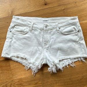 Hudson Kenzie Cut Off Denim Shorts